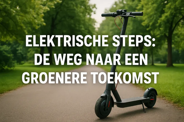 Elektrische steps: de weg naar een groenere toekomst Elektrische steps: de weg naar een groenere toekomst