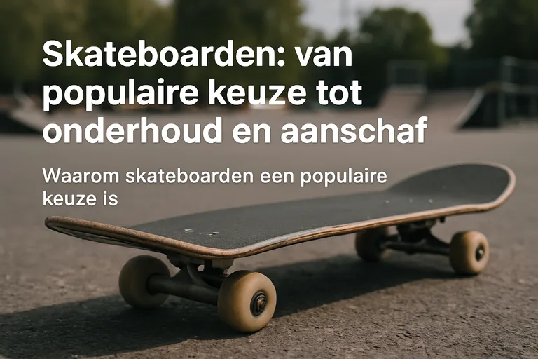 Skateboarden: van populaire keuze tot onderhoud en aanschaf Skateboarden: van populaire keuze tot onderhoud en aanschaf
