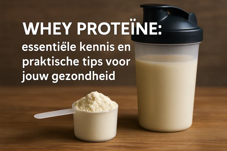 Whey proteïne: essentiële kennis en praktische tips voor jouw gezondheid Whey proteïne: essentiële kennis en praktische tips voor jouw gezondheid